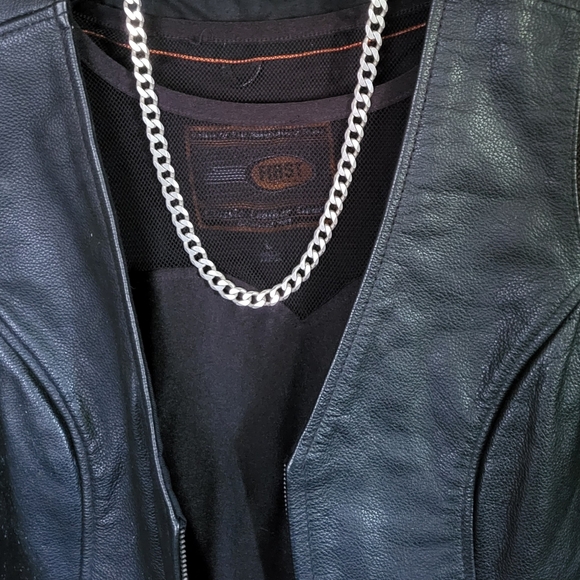 925 24in Sterling Silver Solid Miami Cuban Linked Chain - Picture 3 of 9